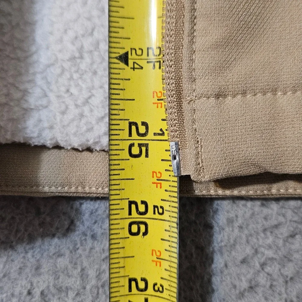 North‎ Face Camden Thermal Hoodie Zip Up Jacket Men's Small Beige Windfall